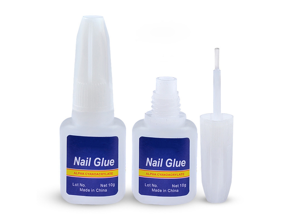 Cola Para Unhas 10g Secagem Rápida Gel De Arte Para Unhas Falsas E Unhas De Acrílico Ferramenta De Manicure