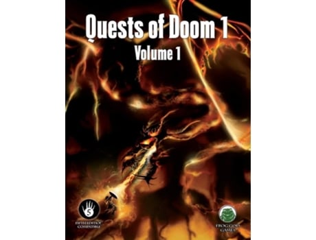 Livro Quests of Doom 1 de Frog God Games (Inglês)