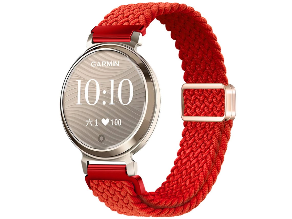 Bracelete Para Garmin Lily2 (14mm) Vermelho Cuich