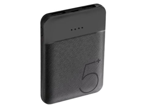 Powerbank UNICO STAR PB9328 para Dispositivos Eletrónicos (5600mAh - Preto)