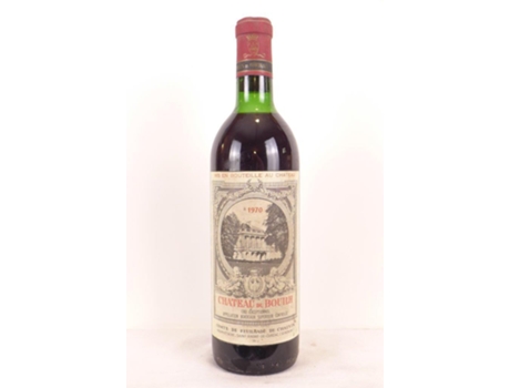 Vinho Tinto CHÂTEAU DU BOUILH 1970 (75 cl - 1 unidade)