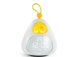 Relgio Com Luz Em Formato De Ninho De Pssaro Despertador Infantil Para Treinamento Do Sono Com Luz Noturna Desenho Animado P Aquaforge