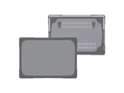 Lurelia Capa Protetora De Tpu Pc Bicolor Para Macbook Pro 14,2 Polegadas A2442 2021 (cinza)