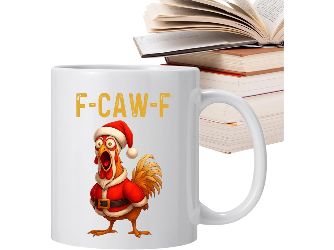 Caneca Para Bebidas, 350 Ml, Caneca Decorativa Com Galo, Para Mulheres, Homens, Adultos, Amigos, Cas Gokoco
