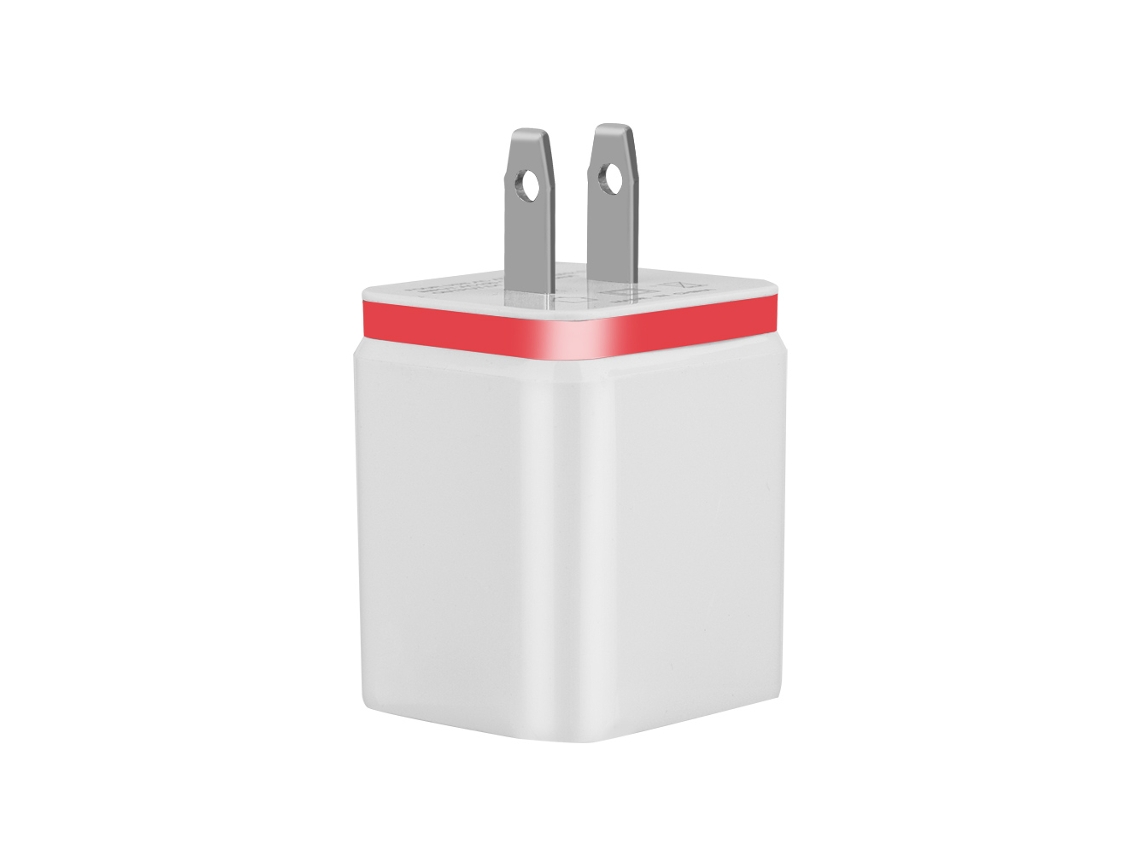 Cabeça de Carregamento com 4 portas USB EOOCOO (plugue US, borda eletroplatada)
