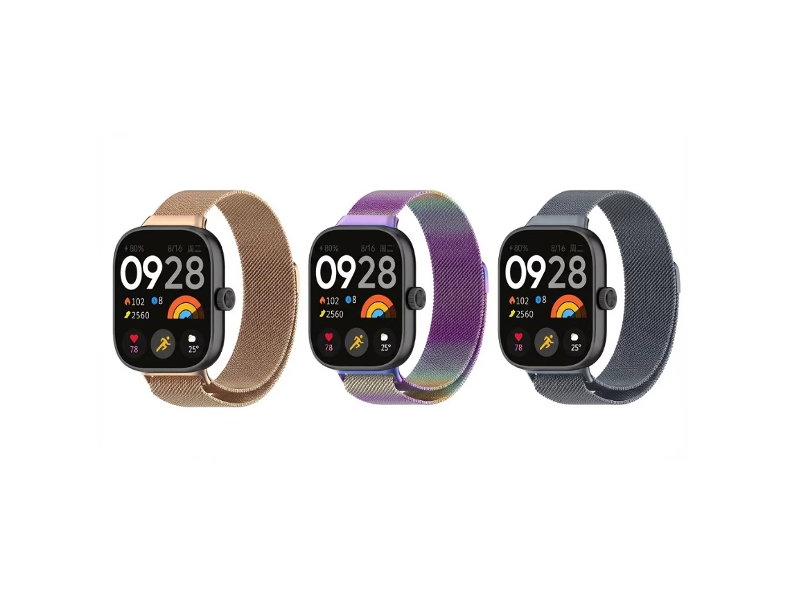 Bracelete Para Redmi Watch 4 3pc Digitallab