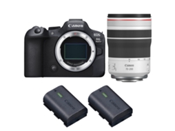 Eos R6 Mark Ii + Rf 70 200mm F/4 L Is Usm + 2 Canon Lp e6nh + Ebook “20 Dicas para Fotos Que Impressionam” CANON