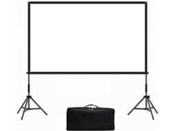 Tela de Projeção 4k Hd, Adequada para Uso Interno Ou Externo, 100 X 120 Polegadas. SFUSHOS