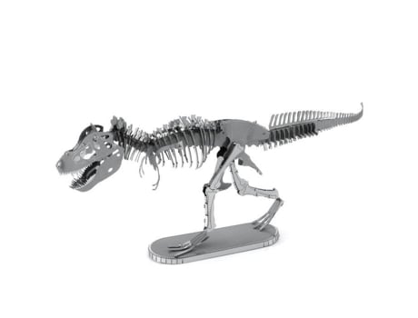 Puzzle 3d Metal Earth Mms099 Tyrannosaurus Rex Metal 2 Folhas Jurassic World