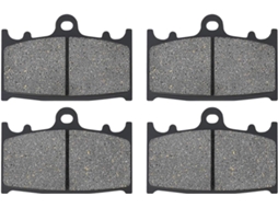 Pastilhas de Freio Universais Kit Dianteiras e Traseiras Peças para Design Aprimora Conforto: Reduz Ruído