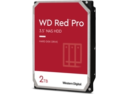 Disco HDD Interno WESTERN DIGITAL RED PRO 6 TB (6 TB - SATA - 7200 RPM)