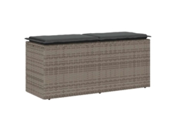 Garden Bench, Garden Benches Vidaxl Cinzeto Rattan / Vime (n/a)
