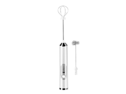 ESPUMADOR ELÉTRICO DE LEITE AQUAFORGE manual, recarregável, batedor duplo