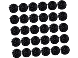 Osaladi 60-conectores De Plástico Preto Cerca Animais Estimação, Recintos De Pequenos Animais, Conector