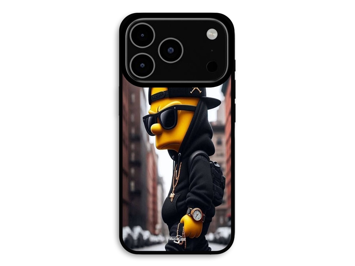 Capa Para Iphone 18 Pro Max Simpson Bart Jordan Maniacase
