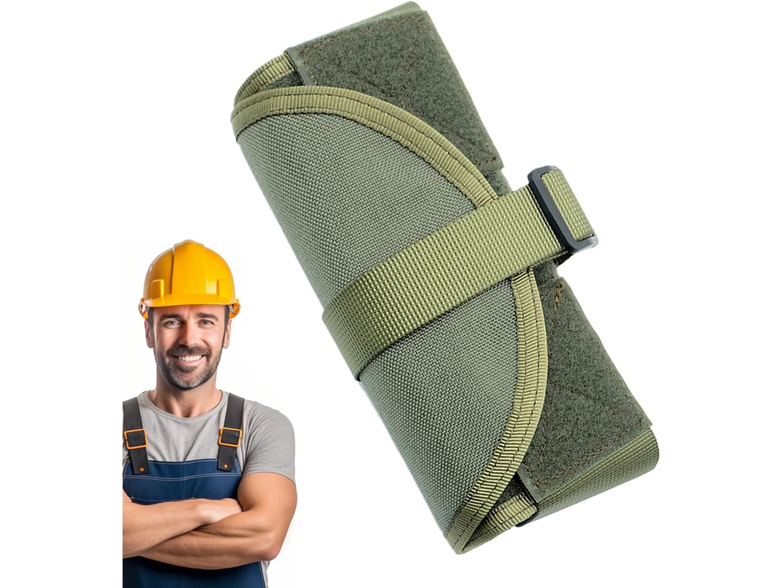 Bolsa De Ferramentas Enrolável, Compacta E Resistente Ao Desgaste.