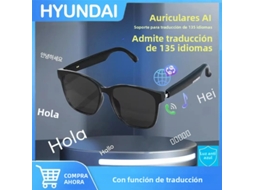 Óculos Inteligentes com Fones de Ouvido Bluetooth Sem Fio e Sistema de Som Estéreo Hifi. MDUG (pretos)