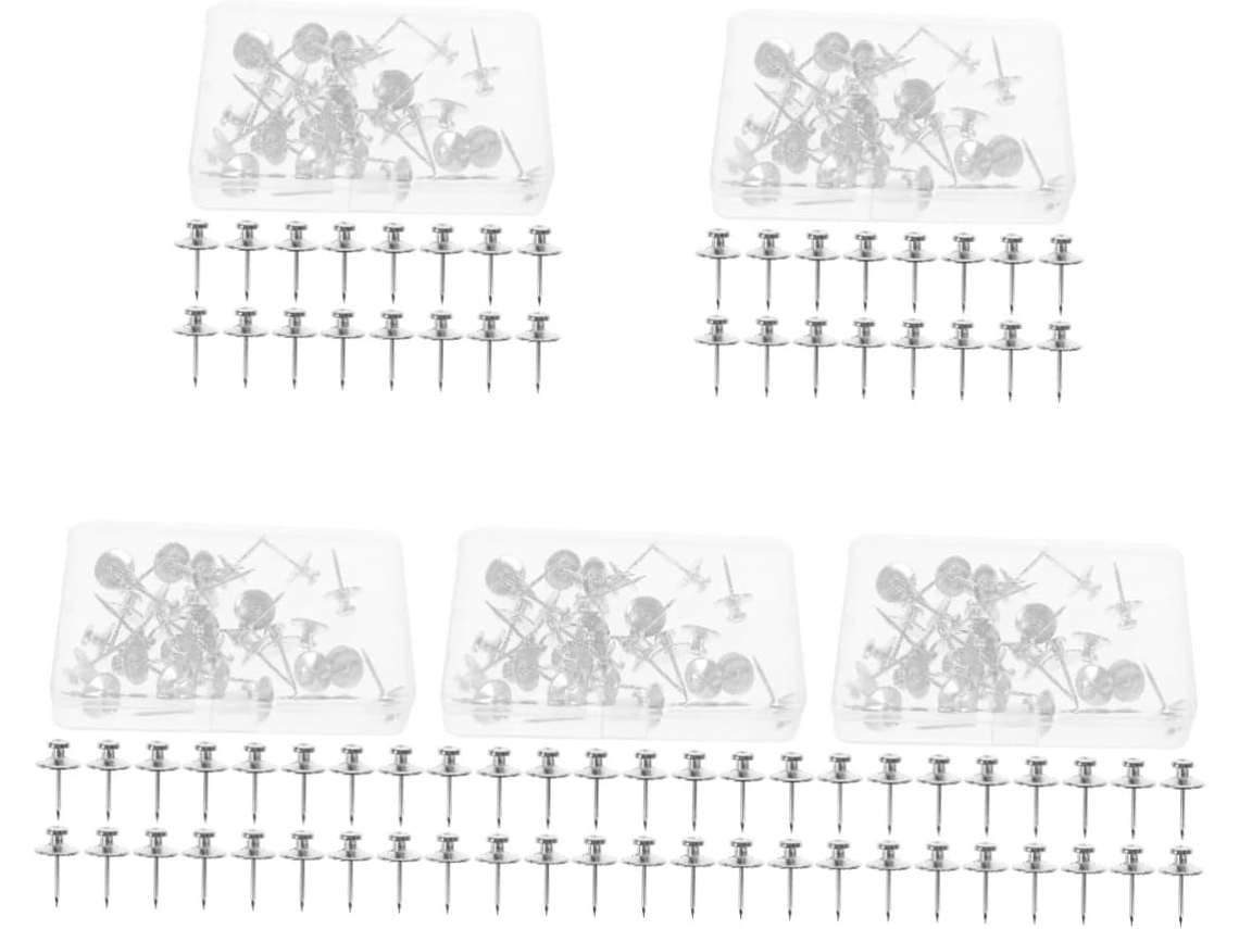 Conjunto De 150 Tachinhas Metálicas Para Quadros Cortiça, Mapas,