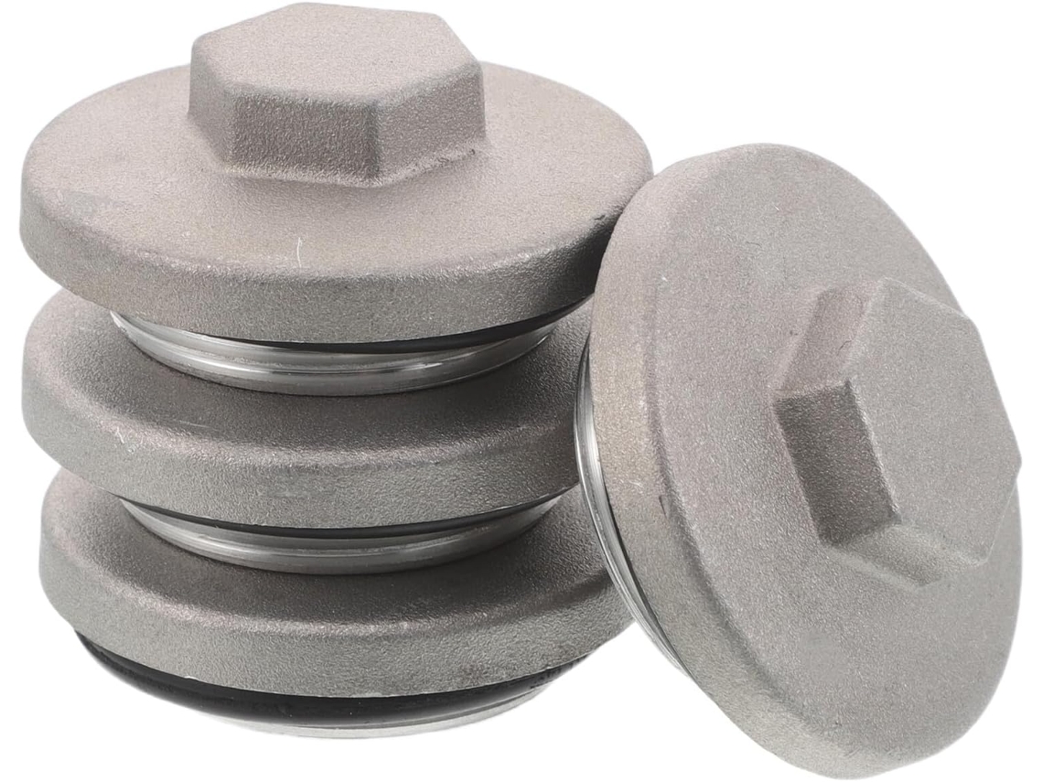 Conjunto De 4 Bujões De Drenagem De Óleo Do Motor Em Liga Metálica Com Parafusos Reforçados.