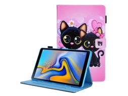Capa Protetora De Couro Com Estampa, Suporte, Compartimentos Para Cartões E Proteção Total Tablet Samsung Galaxy Tab A8 10.5 2021 Tuotuo