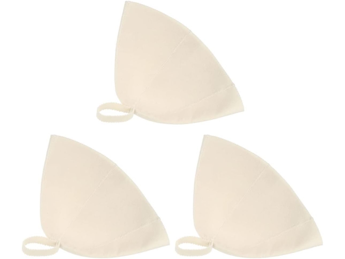 Sauna dupla de feltro branco em formato de tucano, com 3 peças e isolamento térmico.