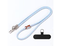 Qu-correia Universal Para Celular, Cordão Para Uso Externo, Design De Corda Diagonal Para Evitar Perdas, Poliéster