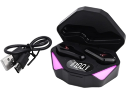 Fones De Ouvido Sem Fio V5.1 Com Ganchos Auriculares Para Jogos E