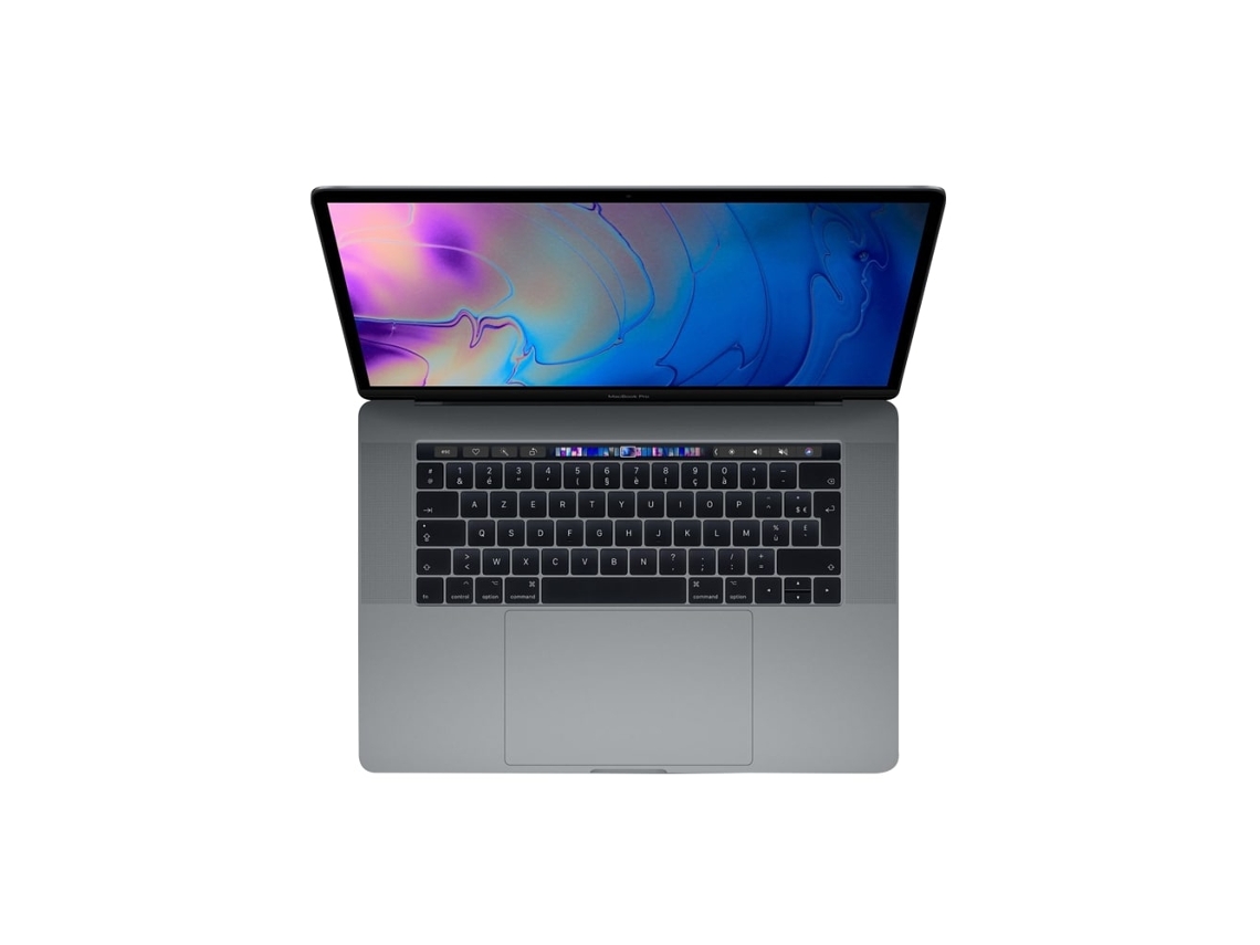 Macbook Pro Touch Bar 15" Apple Cinzento Sideral   (recondicionado  - Sinais De Uso  - Intel Core I9 - Ram 32 Gb - 1 Tb Ssd - Teclado Pt)