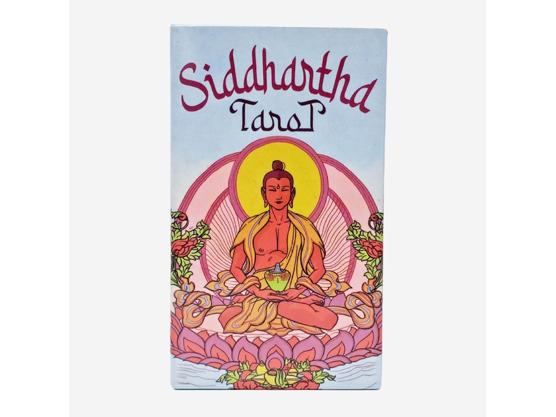 Jogo De Tarô Siddhartha Buddha Novo - 78 Cartas, Caixa Colorida