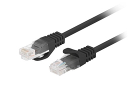 Cabo De Rede Lanberg Utp Para Switch De Rede E Computador, 2 M, Cat 6, Pacote Com 10 Unidades.