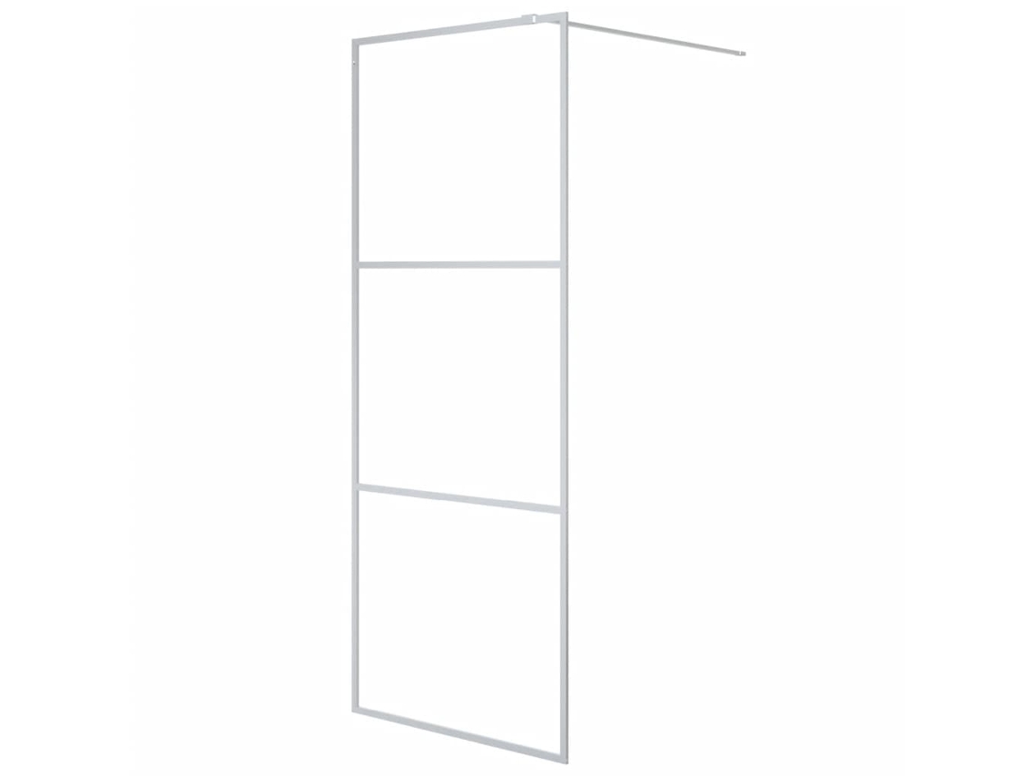 Shower Wall, Shower Walls Vidaxl Prateado Vidro (80 X 195 Cm)