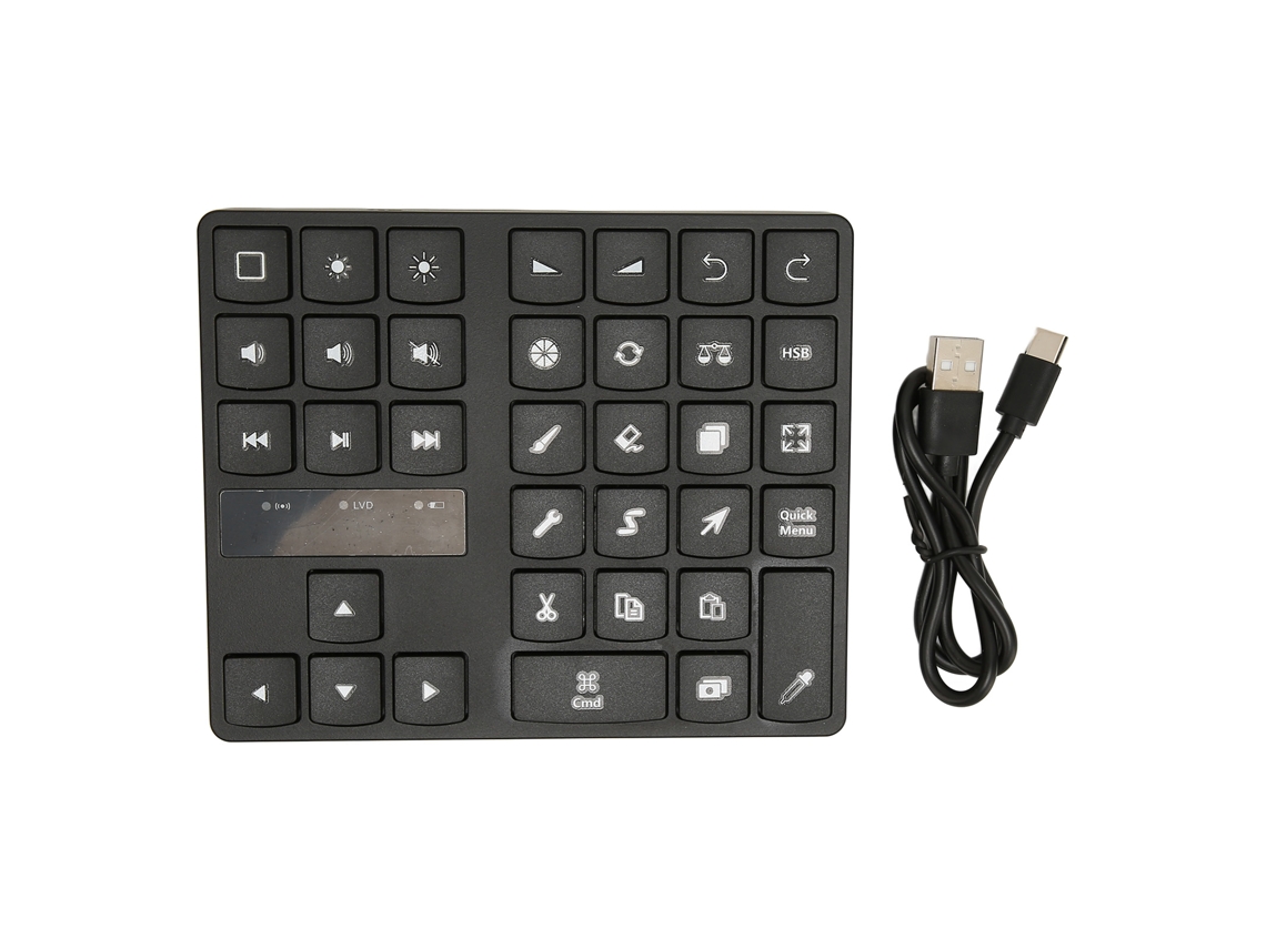 Teclado Numérico 35 Teclas LAXISCREED Bluetooth