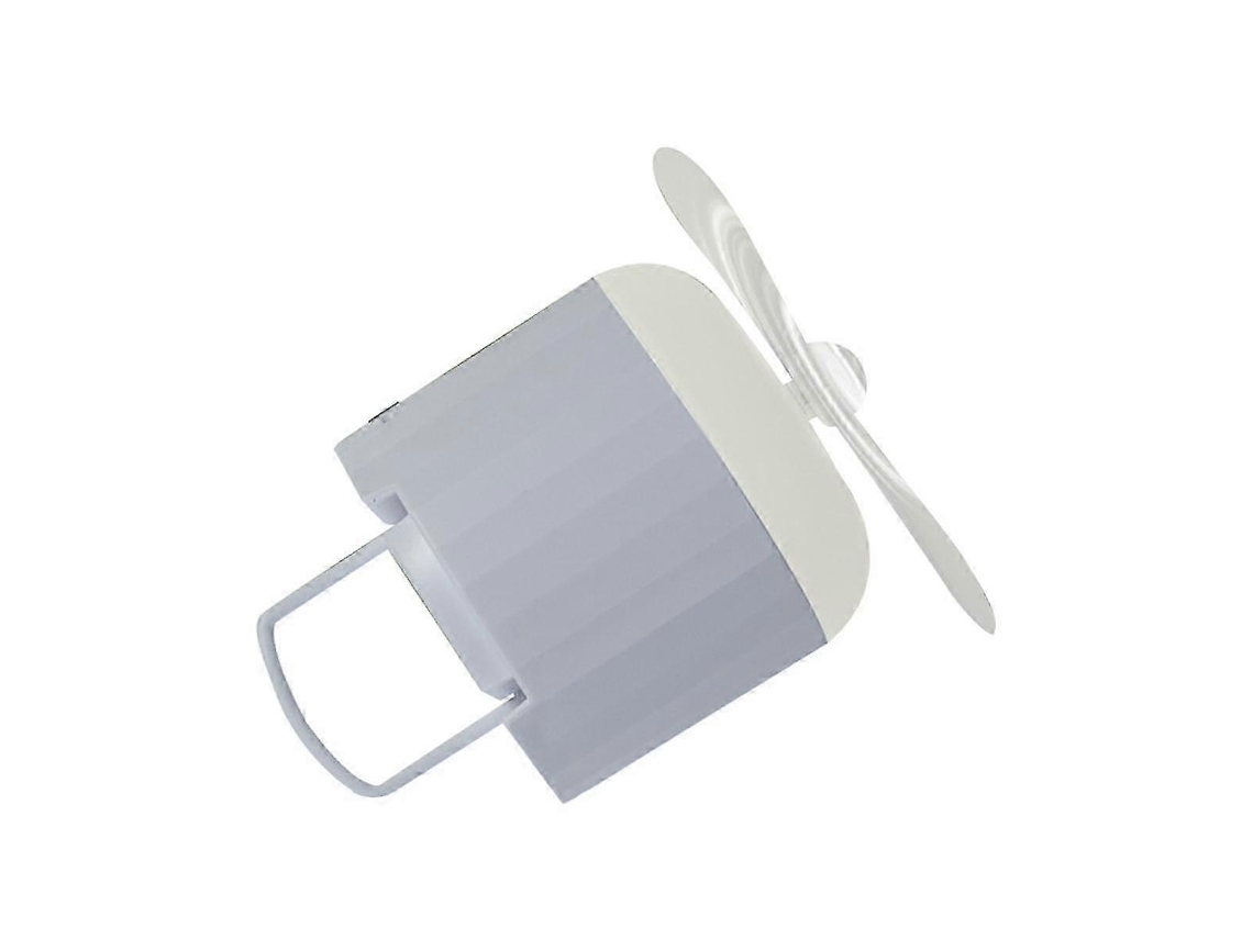 Ventilador de Camping Leve e Recarregável, Alimentado por Usb, com Gancho para Luz, Adequado para Barracas, Multifuncional. MDUG