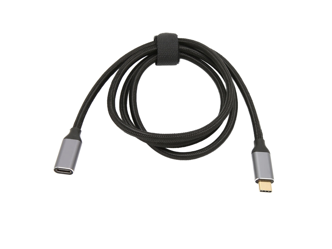 Raum-cabo Extensor Usb C 10gbps 100w Power Delivery 4k 60hz Com Chip E Marker 1m