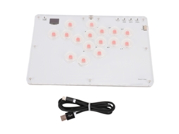Controle de Arcade de Luta EOOCOO (16 Teclas, Suporte Multiplataforma)