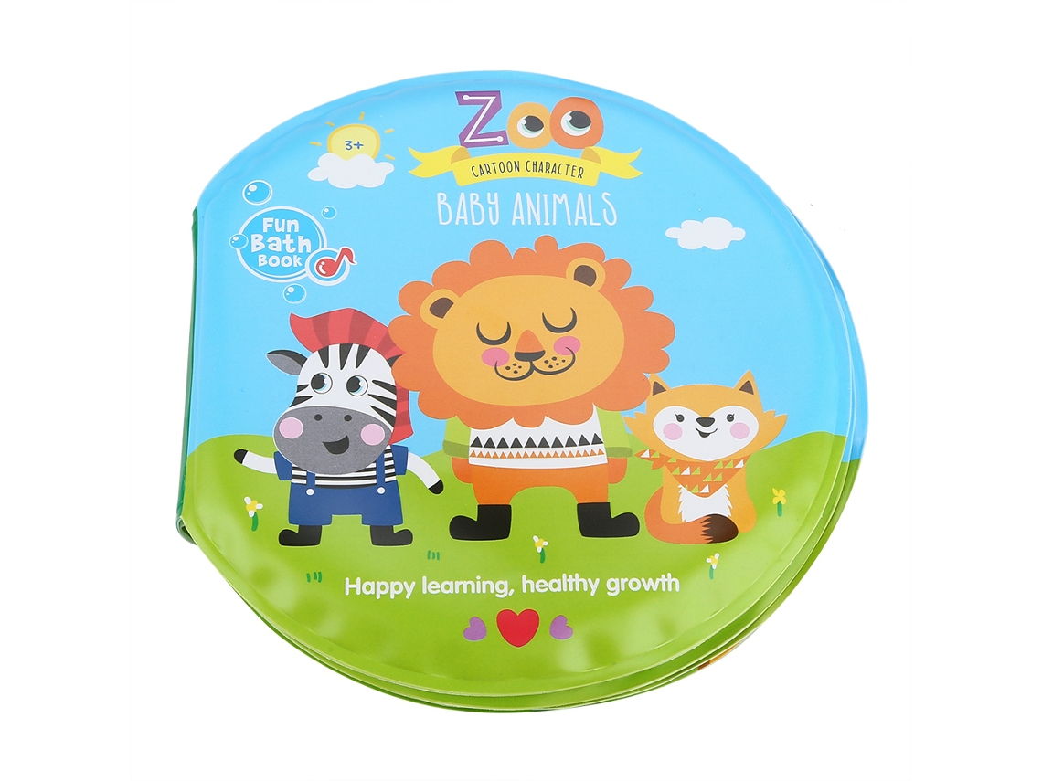 Livro De Banho Para Bebê À Prova De Rasgos Brinquedo De Educação Precoce Zoo