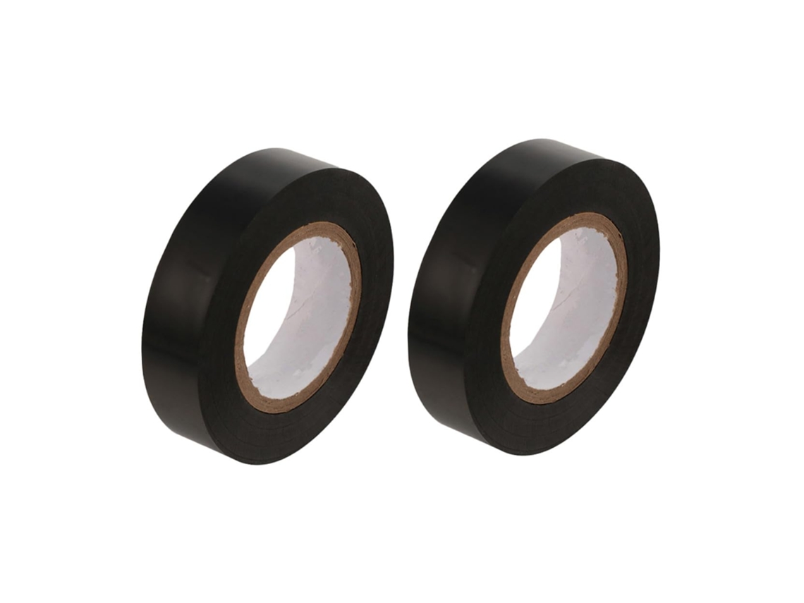 Fita Isolante Elétrica Ipetboom, 2 Rolos, Para Uso Industrial E Doméstico, Fita De Vinil Para Isolamento Cabos E