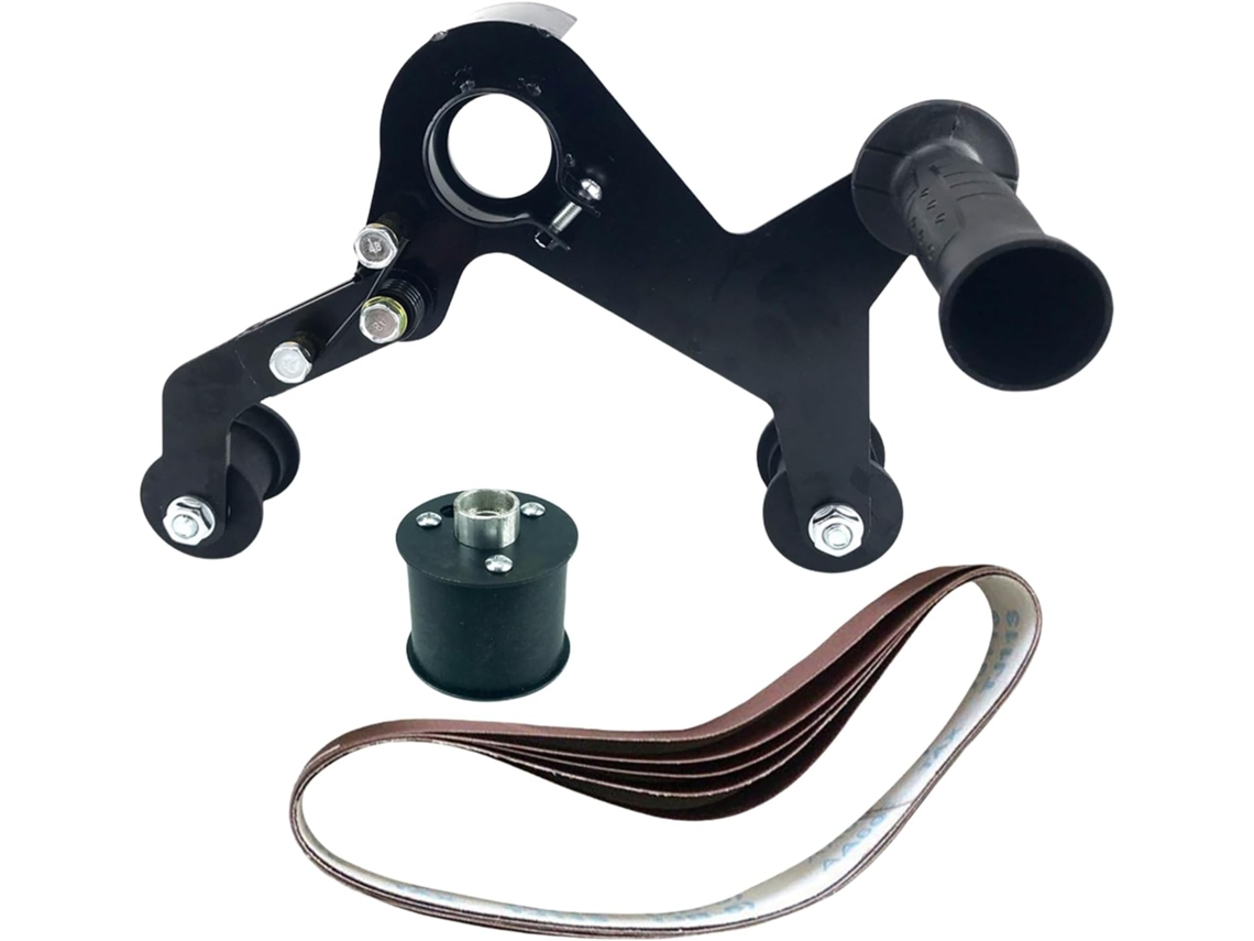 Lixadeira De Cinta Angular Em Aço Inoxidável, Adaptador De Cinta, Esmerilhadeira
