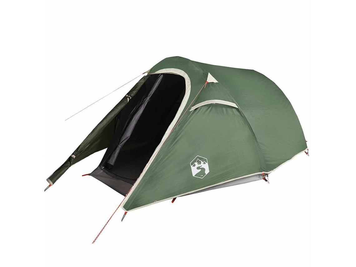 Camping Tent, Camping Tents Vidaxl Verde Poliéster (2 Pessoas)