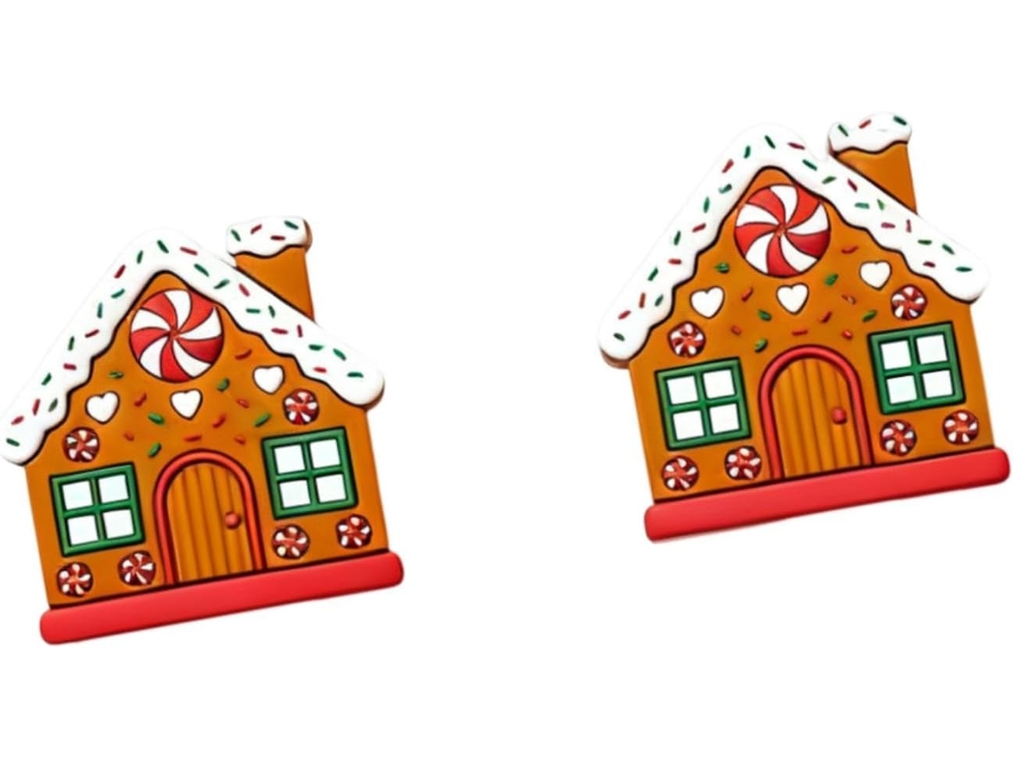 Puxadores De Armário Em Formato Homem Gengibre Pacote Com 2-puxadores Decorativos Natal Para Gavetas Cozinha, Banheiro E
