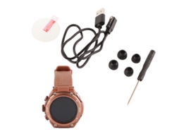 Relógio Inteligente T92 2 Em 1 Com Fones Bluetooth