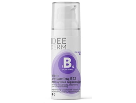 Idee Derm, Creme Regenerador Intensivo Com Vitamina B12, 50 Ml De Ideepharm