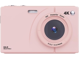 Câmera De Vídeo Digital 4k Ccd De 64mp Com Ecrã Digital Wifi (polegadas)