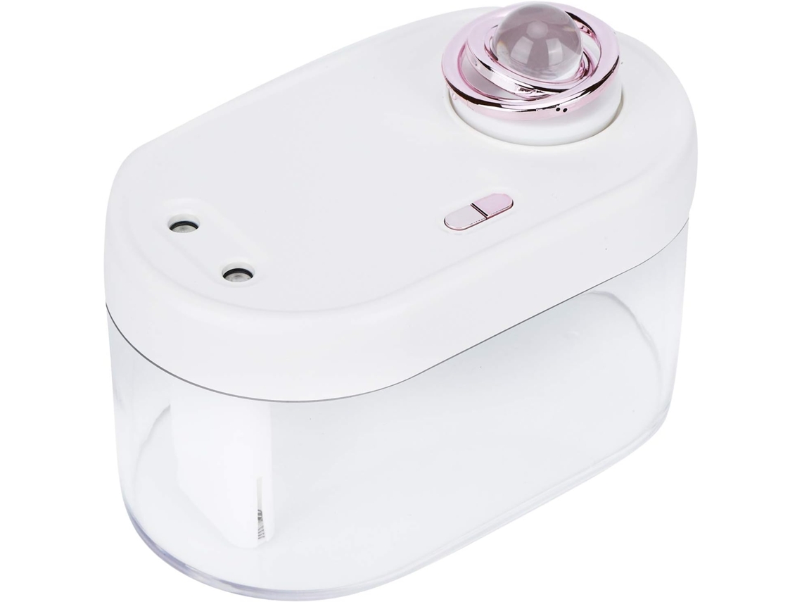 Umidificador Usb De 1 Litro, Névoa Ultrassônica Resfriamento Com Spray Duplo E Luz Noturna Ambiente