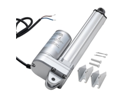 Atuador Linear 12 V 152,4 Mm 3000 N Ip65 Prata 5 Mm/s Impermeável Vevor