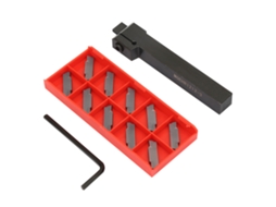 Laxiscreed Mgehr1212 Porta-ferramentas De Corte Para Torno Com Função De Corte E Gravação