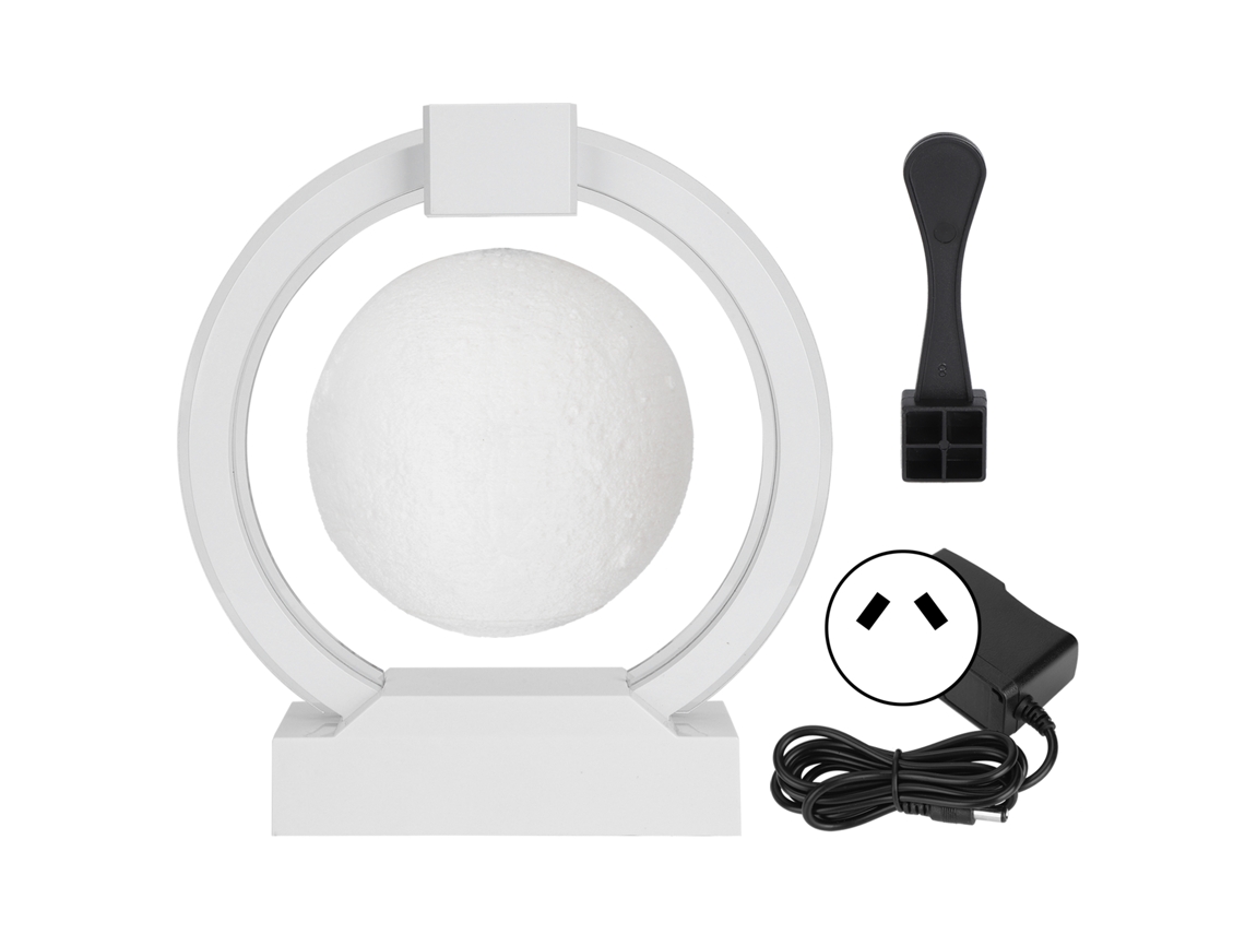 Luz Noturna Flutuante Lua Magnética para Quarto Presente