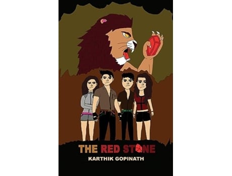 Livro The Red Stone de Karthik Gopinath (Inglês)