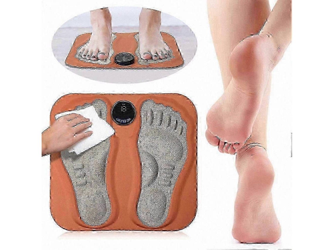 Massageador De Pés Profissional, Ems 3d Com 15 Níveis Intensidade E 6 Modos Para Alívio Da Dor.