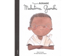 Livro Mahatma Gandhi de Isbael Sánchez e Albert Arrayas (Espanhol)